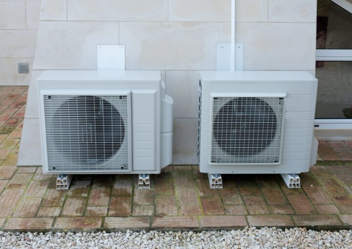 Two air conditioning units